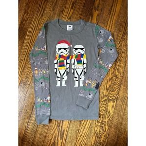 Hanna Andersson Star Wars Christmas Holiday Pajama Shirt Top